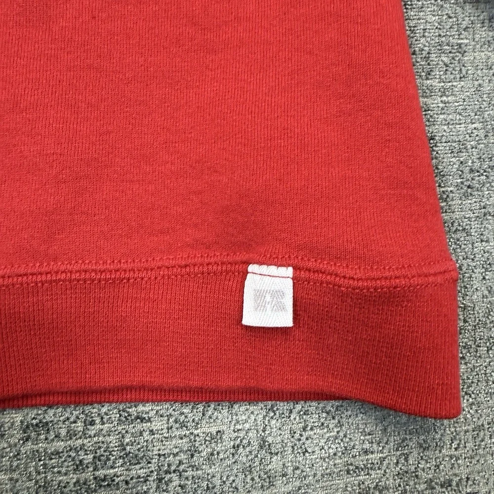 Vintage 90s Russell Athletic Sweatshirt Blank Crewneck Red XL Made‎ in USA